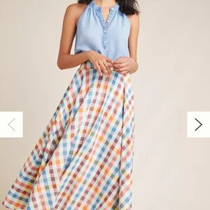 Maeve Evelyn Midi Skirt